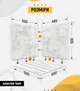 Пластиковый угловой 3d фотофон, PolyPlast 50x50x50см - №61009 - изображение 3