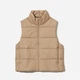 Теплый жилет короткий женский Uniqlo 383486938 XL Бежевый (1159784455) - изображение 1