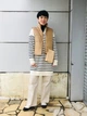 Теплый жилет короткий женский Uniqlo 383486938 XL Бежевый (1159784455) - изображение 11