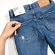 Джинси ZARA 152 см синій артикул Л388 - зображення 4