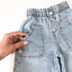 Джинсы ZARA 104 cм голубой артикул Л398 - изображение 2