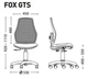 Дитяче комп'ютерне крісло Nowy Styl Фокс Fox GTS White OH-3/C-6 - зображення 2