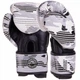 Перчатки для бокса и единоборств Zelart Fight Gear 3397 12 унций White-Light Grey-Black - изображение 2