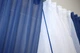 Кухонные шторки VR-Textil № 096к с подвязками синий с белым 400х170 см (52-0120) - изображение 4