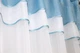 Кухонная гардина VR-Textil № 036к арка белый с голубым 270х170 см (52-0122) - изображение 2