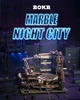 Деревянный 3D конструктор Marble Run Night City - механическая модель для подростков и взрослых от Rokr (LGA01) - изображение 9