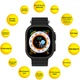 Смарт-часы Aura X4 ProMax 53mm Black (SWAX453B) - изображение 2