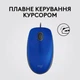 Мышь Logitech M110 Silent Blue (910-005488, 910-006758) - изображение 5