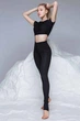 Утепленные лосины-утяжка Totalfit TY1-C10&nbsp;Черные M - изображение 2