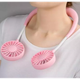 Вентилятор на шею портативный с аккумулятором NECK FAN Розовый - изображение 3