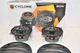Автоакустика CYCLONE FX-102 автомобильные 2-х полосные динамики 80W 10 см 4" колонки десятки в торпеду панель - изображение 5
