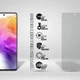 Защитная пленка для Samsung A73 5G гидрогелевая конфиденциальная противоударная бронепленка Anti-spy на телефон ArmorStandart защита стекла антишпион пленка (ARM69754) - изображение 2