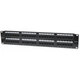 Патч-панель 19" Intellinet 513579 48xRJ45 UTP Cat.5e 2unit Чорний - зображення 1
