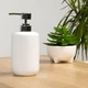 Дозатор для жидкого мыла MBM MY HOME Milan 500 мл Белый (BA-23 WHITE) - изображение 5