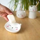 Мыльница МВМ MY HOME Cute cat Белая (BA-20 WHITE) - изображение 8