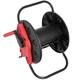 Котушка для шланга Intertool до 60 м шланга 1/2" без коліс сталь + ABS пластик вага 1.83 кг чорна з червоним (000043093) - зображення 1