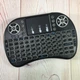 Клавиатура мини с тачпадом и подсветкой для Android Smart TV BOX UKC MWK08/i8 LED Черная - изображение 7