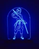 3D світильник-нічник Zayaka Naruto Sasuke Наруто Сасуке Саске Учиха Аніме RGB 15 кольорів 1975 - изображение 1