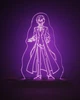 3D світильник-нічник Zayaka Bungo Stray Dogs Осаму Дазай Бродячі пси Аніме RGB 15 кольорів 1935 - изображение 1
