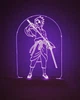 3D світильник-нічник Zayaka Naruto Sasuke Наруто Сасуке Саске Учиха Аніме RGB 15 кольорів 1975 - изображение 3