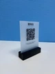 Табличка ACRY с QR-кодом на деревянной подставке А6 105х150х40 мм Полупрозрачный (27004) - изображение 9
