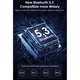 Многофункциональный Bluetooth приемник - передатчик стерео звука VAORLO B39 с поддержкой передачи сигнала на двое пар наушников - изображение 6