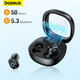 Бездротові Навушники Baseus True Wireless WM02 Plus 5.3 Bluetooth 50 годин роботи Чорний - зображення 2