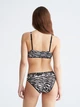 Бюстгальтер без косточек хлопковый Calvin Klein Underwear 822611840 XS Черный 2 шт. (1159785469) - изображение 3