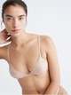 Бюстгальтер без косточек Calvin Klein Underwear 568118077 M Бежевый (1159785539) - изображение 4