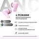 Наушники Defunc True ANC Розовые (D4355) - изображение 3