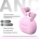 Наушники Defunc True ANC Розовые (D4355) - изображение 4