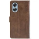 Чохол-книжка Crazy Horse Clasic для Oppo A17 Brown (Front) (46235) - зображення 3