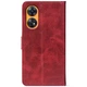 Чохол-книжка Crazy Horse Clasic для Oppo Reno 8T Red Wine (Front) (46527) - зображення 3