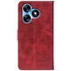 Чохол-книжка Crazy Horse Clasic для Realme C51 Red Wine (Front) (50770) - изображение 3
