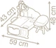 Centrum zabaw Smoby Toys Baby Nurse Cocoon Nursery Elektroniczny Kącik opiekunki (7600220379) - obraz 5