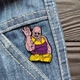Значок, брошь, пин из металла на одежду, металлический значок "Танос. Thanos. Марвел. Marvel" (Знач0537) - изображение 2