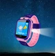 Детские смарт часы-телефон Baby Smart Watch Q12 с GPS-трекером, SIM-картой, Pink - изображение 5