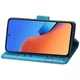 Чехол-книжка с рисунком UniCase Butterfly Pattern для Xiaomi Redmi 12 - Blue - изображение 3