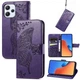 Чехол-книжка с рисунком UniCase Butterfly Pattern для Xiaomi Redmi 12 - Purple - изображение 4