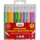 Фломастеры Maxi кисточки BRUSH-TIPPED Jumbo, 10 пастельных цветов, линия 0,5-6 мм (MX15237) - изображение 1