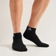 Набор мужских носков коротких хлопковых Adidas T Spw Ank IC1282 40-42 3 пары Black (4066746275283) - изображение 4