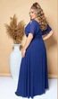 Нарядное синее платье FashionYouWant XL/XXL синий 43372343 - изображение 3