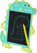Планшет дитячий кольоровий 8.5" LCD дошка для малювання Writing Tablet Dinosaur Color Green - зображення 1