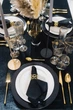 Набір столових приборів з паличками для їжі на 2 особи REMY-DECOR золотого кольору Innsbruck з нержавіючої сталі - зображення 4