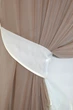 Кухонный комплект VR-Textil № 070к шторка с ламбрекеном какао с молочным 200х170 см (50-241) - изображение 3