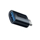 Адаптер Baseus Ingenuity Series Mini OTG Adaptor Type-C to USB-A 3.1 Blue - изображение 1