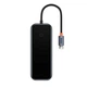 USB-Hub Baseus AcmeJoy 4-Port Type-C HUB Adapter（Type-C to USB3.0*3+Type-C PD&Data *1）Dark Grey - изображение 1