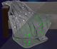 Плед-покрывало Magic Blanket светящееся в темноте Серый 165/120 см (165MBPLDC15) TIN66 - изображение 3