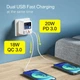 Зарядний пристрій Asometech 40W (3 USB + 1 Type-C) - зображення 2