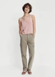 Топ MANGO 47048637-OPORT Розовый XXS E000105 - изображение 1